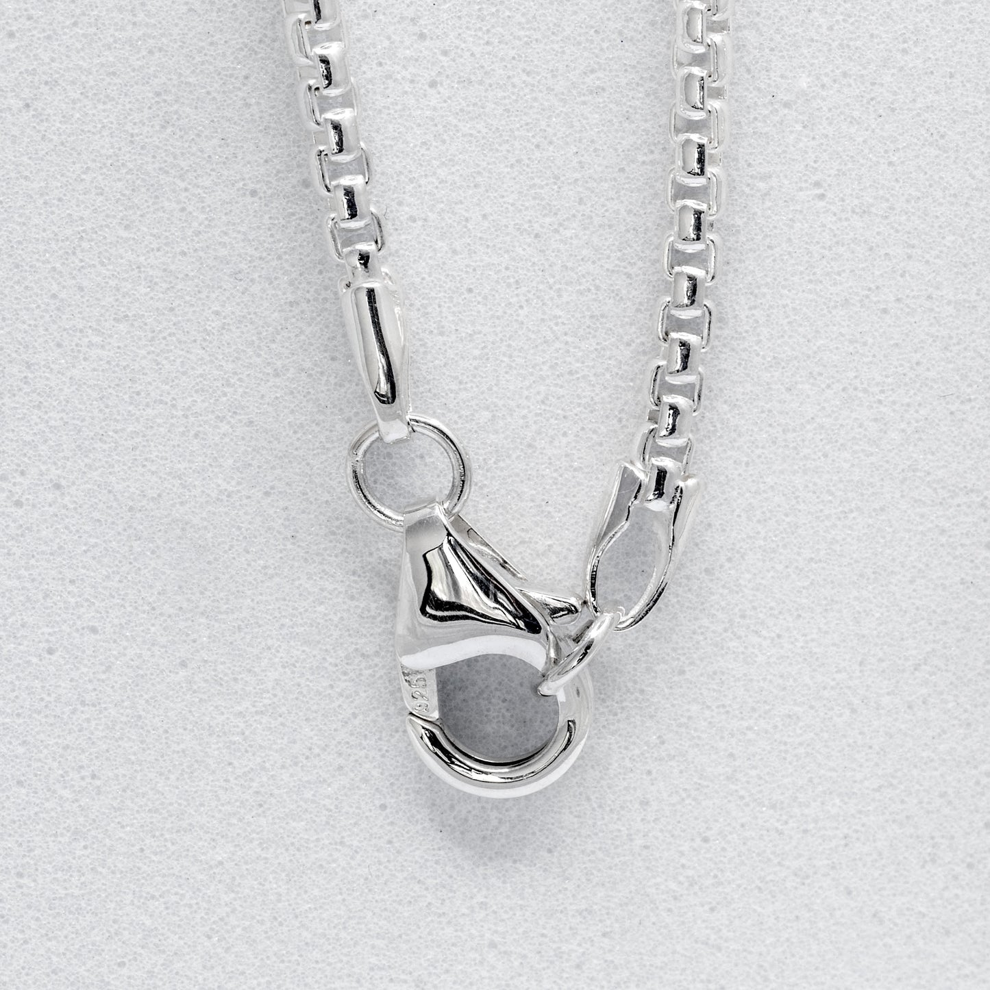 sterling silver chain with lobster clasp